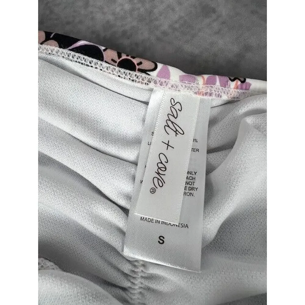 Salt + Cove Juniors' Printed Hipster Bikini Bottoms Swimwear Multi Size S